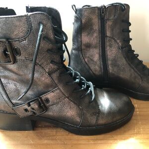 Rocket 🚀 Dog Leather Moto Boots